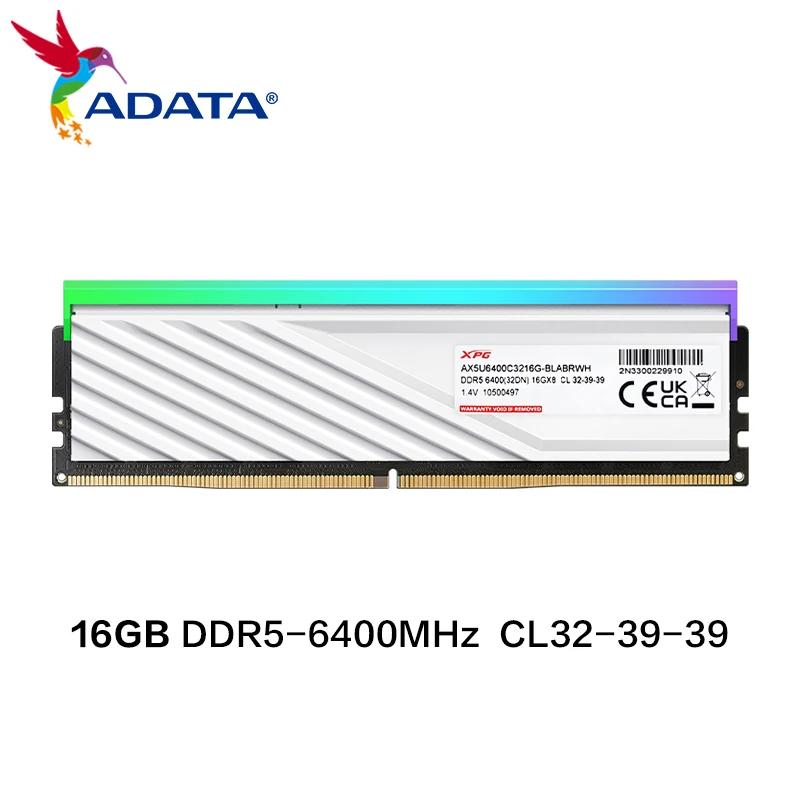 100%  ADATA XPG LANCER ̵ RGB DDR5 ޸, 16GB 6400MHz ǻ , ũž ddr5 ũž 